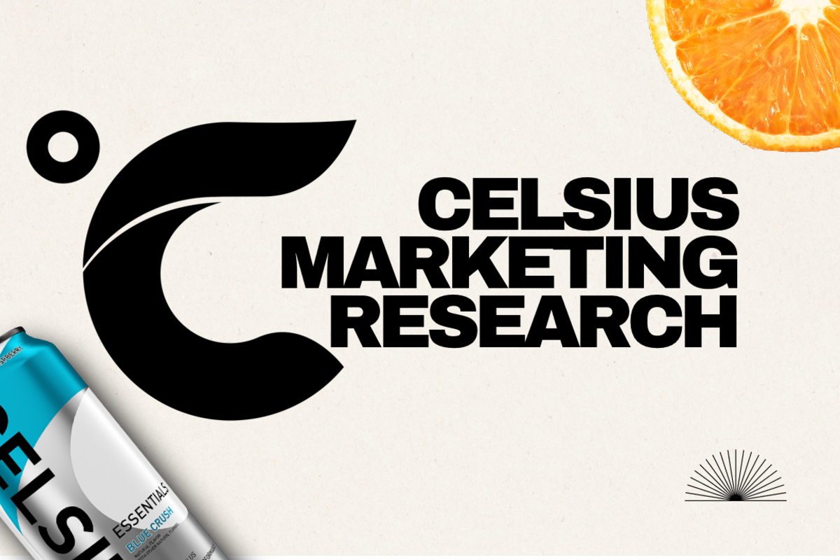 Celsius brand research study — 153 page primary research by Minick Studio